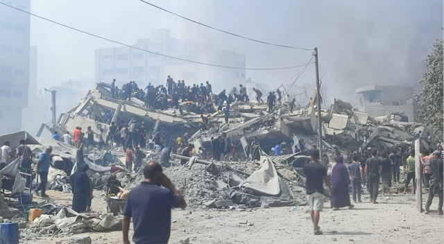 What is the future of humanitarian action in Palestine?